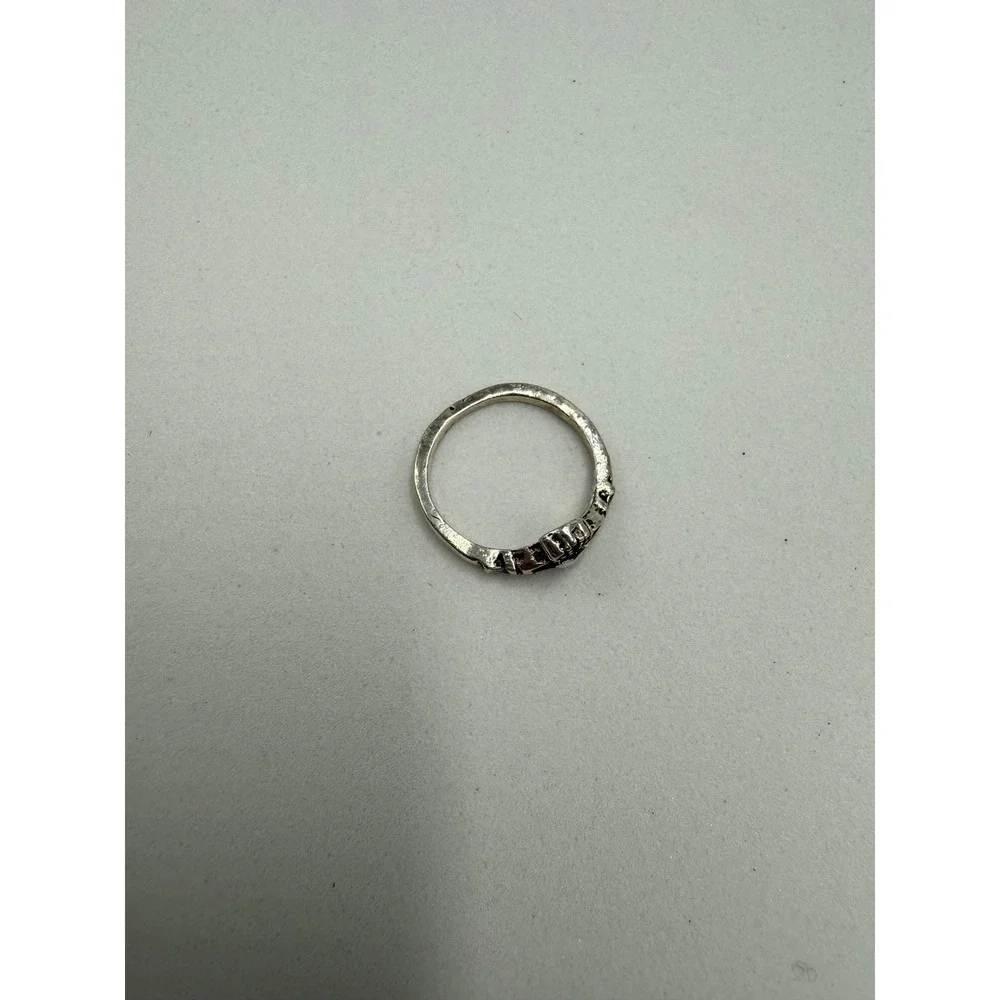 Vintage Silver Tone Irish Claddagh‎ Ring Heart Hands Crown Size 5